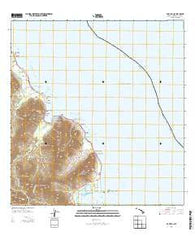 Kahana Hawaii Current topographic map, 1:24000 scale, 7.5 X 7.5 Minute, Year 2013