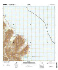 Kahana Hawaii Historical topographic map, 1:24000 scale, 7.5 X 7.5 Minute, Year 2013