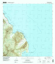 Kahana Hawaii Historical topographic map, 1:24000 scale, 7.5 X 7.5 Minute, Year 1992