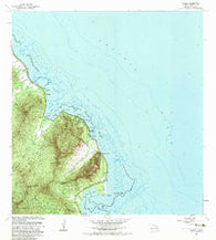 Kahana Hawaii Historical topographic map, 1:24000 scale, 7.5 X 7.5 Minute, Year 1983
