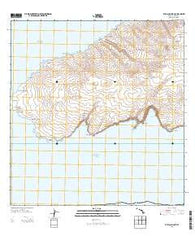 Kahoolawe Hawaii Current topographic map, 1:24000 scale, 7.5 X 7.5 Minute, Year 2013