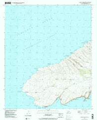 Kahoolawe West Hawaii Historical topographic map, 1:24000 scale, 7.5 X 7.5 Minute, Year 1991