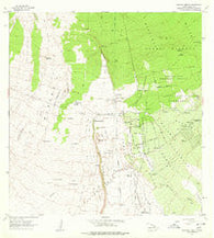 Kahuku Ranch Hawaii Historical topographic map, 1:24000 scale, 7.5 X 7.5 Minute, Year 1962