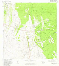 Kahuku Ranch Hawaii Historical topographic map, 1:24000 scale, 7.5 X 7.5 Minute, Year 1981