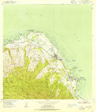 Kahuku Hawaii Historical topographic map, 1:24000 scale, 7.5 X 7.5 Minute, Year 1954