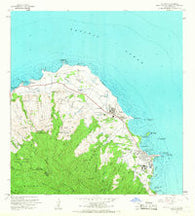 Kahuku Hawaii Historical topographic map, 1:24000 scale, 7.5 X 7.5 Minute, Year 1965