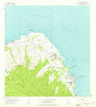 Kahuku Hawaii Historical topographic map, 1:24000 scale, 7.5 X 7.5 Minute, Year 1965