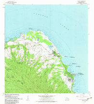 Kahuku Hawaii Historical topographic map, 1:24000 scale, 7.5 X 7.5 Minute, Year 1983