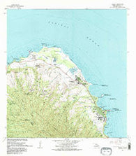 Kahuku Hawaii Historical topographic map, 1:24000 scale, 7.5 X 7.5 Minute, Year 1983