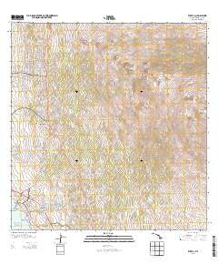 Kailua Hawaii Current topographic map, 1:24000 scale, 7.5 X 7.5 Minute, Year 2013