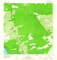 Kailua Hawaii Historical topographic map, 1:24000 scale, 7.5 X 7.5 Minute, Year 1959