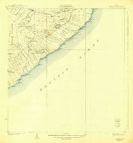 Kalapana Hawaii Historical topographic map, 1:62500 scale, 15 X 15 Minute, Year 1924