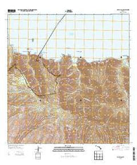 Kamalo Hawaii Historical topographic map, 1:24000 scale, 7.5 X 7.5 Minute, Year 2013