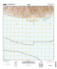 Kamalo OE S Hawaii Current topographic map, 1:24000 scale, 7.5 X 7.5 Minute, Year 2013