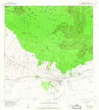 Kamuela Hawaii Historical topographic map, 1:24000 scale, 7.5 X 7.5 Minute, Year 1956