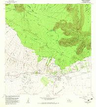 Kamuela Hawaii Historical topographic map, 1:24000 scale, 7.5 X 7.5 Minute, Year 1982