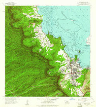 Kaneohe Hawaii Historical topographic map, 1:24000 scale, 7.5 X 7.5 Minute, Year 1959