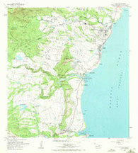 Kapaa Hawaii Historical topographic map, 1:24000 scale, 7.5 X 7.5 Minute, Year 1963