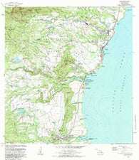 Kapaa Hawaii Historical topographic map, 1:24000 scale, 7.5 X 7.5 Minute, Year 1983