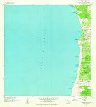 Kauluoa Point Hawaii Historical topographic map, 1:24000 scale, 7.5 X 7.5 Minute, Year 1962