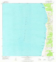 Kauluoa Point Hawaii Historical topographic map, 1:24000 scale, 7.5 X 7.5 Minute, Year 1962