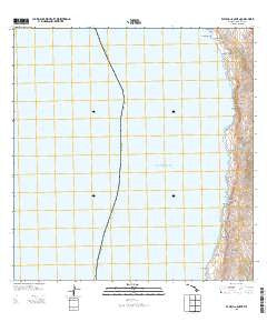 Kauluoa Point Hawaii Current topographic map, 1:24000 scale, 7.5 X 7.5 Minute, Year 2013