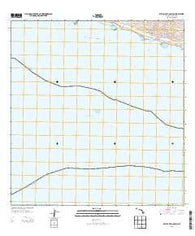 Kaunakakai OE S Hawaii Current topographic map, 1:24000 scale, 7.5 X 7.5 Minute, Year 2013