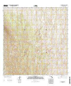 Kaunene Hawaii Current topographic map, 1:24000 scale, 7.5 X 7.5 Minute, Year 2013