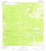 Kaunene Hawaii Historical topographic map, 1:24000 scale, 7.5 X 7.5 Minute, Year 1960