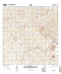 Keamuku Hawaii Current topographic map, 1:24000 scale, 7.5 X 7.5 Minute, Year 2013