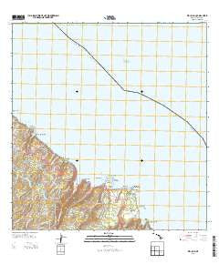 Keanae Hawaii Current topographic map, 1:24000 scale, 7.5 X 7.5 Minute, Year 2013