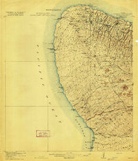 Kohala Hawaii Historical topographic map, 1:62500 scale, 15 X 15 Minute, Year 1916
