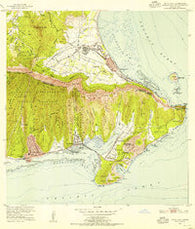 Koko Head Hawaii Historical topographic map, 1:24000 scale, 7.5 X 7.5 Minute, Year 1952