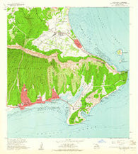 Koko Head Hawaii Historical topographic map, 1:24000 scale, 7.5 X 7.5 Minute, Year 1959
