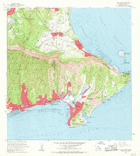 Koko Head Hawaii Historical topographic map, 1:24000 scale, 7.5 X 7.5 Minute, Year 1969