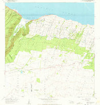Kukuihaele Hawaii Historical topographic map, 1:24000 scale, 7.5 X 7.5 Minute, Year 1957