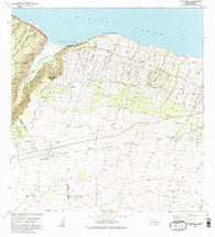 Kukuihaele Hawaii Historical topographic map, 1:24000 scale, 7.5 X 7.5 Minute, Year 1982