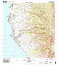 Lahaina Hawaii Historical topographic map, 1:24000 scale, 7.5 X 7.5 Minute, Year 1992