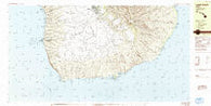 Lanai South Hawaii Historical topographic map, 1:25000 scale, 7.5 X 15 Minute, Year 1984