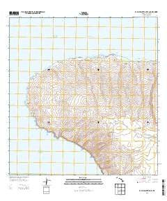 Lanai North OE W Hawaii Current topographic map, 1:24000 scale, 7.5 X 7.5 Minute, Year 2013