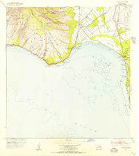 Maalaea Hawaii Historical topographic map, 1:24000 scale, 7.5 X 7.5 Minute, Year 1954