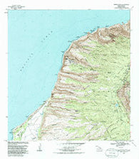 Makaha Point Hawaii Historical topographic map, 1:24000 scale, 7.5 X 7.5 Minute, Year 1983