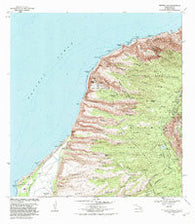 Makaha Point Hawaii Historical topographic map, 1:24000 scale, 7.5 X 7.5 Minute, Year 1983