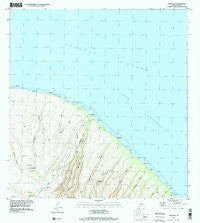 Makalau Hawaii Historical topographic map, 1:24000 scale, 7.5 X 7.5 Minute, Year 1991