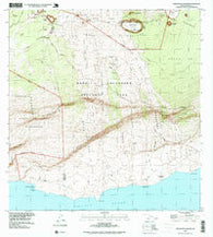 Makaopuhi Crater Hawaii Historical topographic map, 1:24000 scale, 7.5 X 7.5 Minute, Year 1995