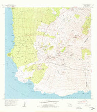 Makena Hawaii Historical topographic map, 1:24000 scale, 7.5 X 7.5 Minute, Year 1954