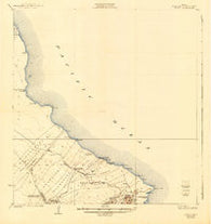 Makuu Hawaii Historical topographic map, 1:62500 scale, 15 X 15 Minute, Year 1924