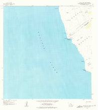 Manuka Bay Hawaii Historical topographic map, 1:24000 scale, 7.5 X 7.5 Minute, Year 1962