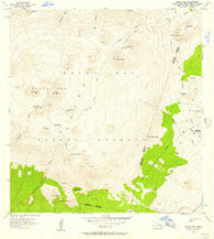 Mauna Kea Hawaii Historical topographic map, 1:24000 scale, 7.5 X 7.5 Minute, Year 1956