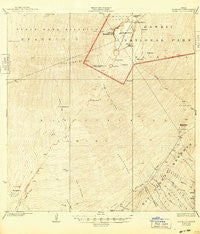 Mauna Loa Hawaii Historical topographic map, 1:62500 scale, 15 X 15 Minute, Year 1928